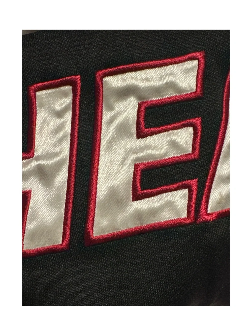 Adidas Miami Heat Basketball Warm Up Jacket 09/2012 Size XL